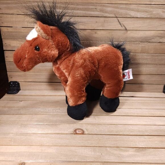 Ganz Webkinz Brown Arabian Horse Stuffed Plush 9" HM101 No Code Toy - Picture 3 of 5